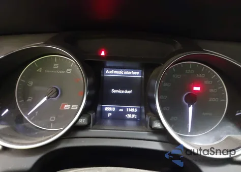 2012 Audi S5 Premium Plus z USA, uszkodzony, nr VIN WAUCVAFR3CA002833